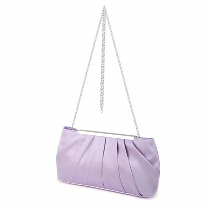Women's Evening Bag Satin Clutch Wedding Bridal Purse Cocktail Party Prom Handbag
