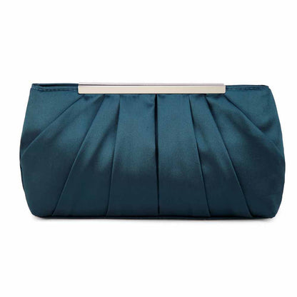 Women's Evening Bag Satin Clutch Wedding Bridal Purse Cocktail Party Prom Handbag