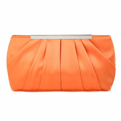 Women's Evening Bag Satin Clutch Wedding Bridal Purse Cocktail Party Prom Handbag