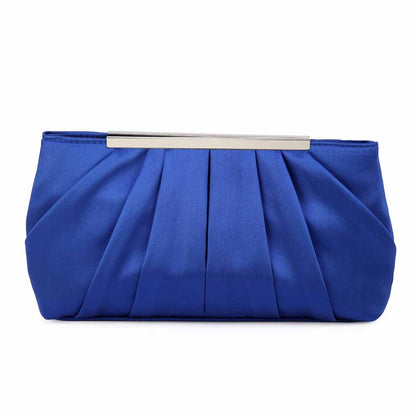 Women's Evening Bag Satin Clutch Wedding Bridal Purse Cocktail Party Prom Handbag