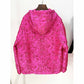 Pink Wavy Embroidered Jacket