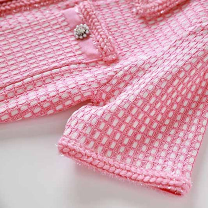 Lurex Knitted Mini Dress Short Sleeve Shirt Dress for Women