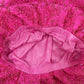 Women Luxury Hand Made 3D Flowers Embroidery Off Shoulder MiniDress / Leggings