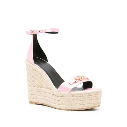 Womens Platform Wedge Sandals With Adjustable Heels