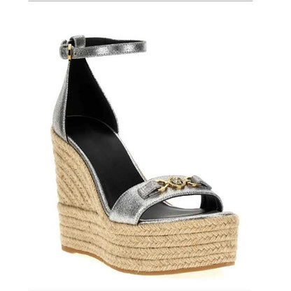 Womens Platform Wedge Sandals With Adjustable Heels