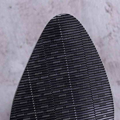 Bottom view of SD-HK plus size over the knee boots for women with textured grip outsole