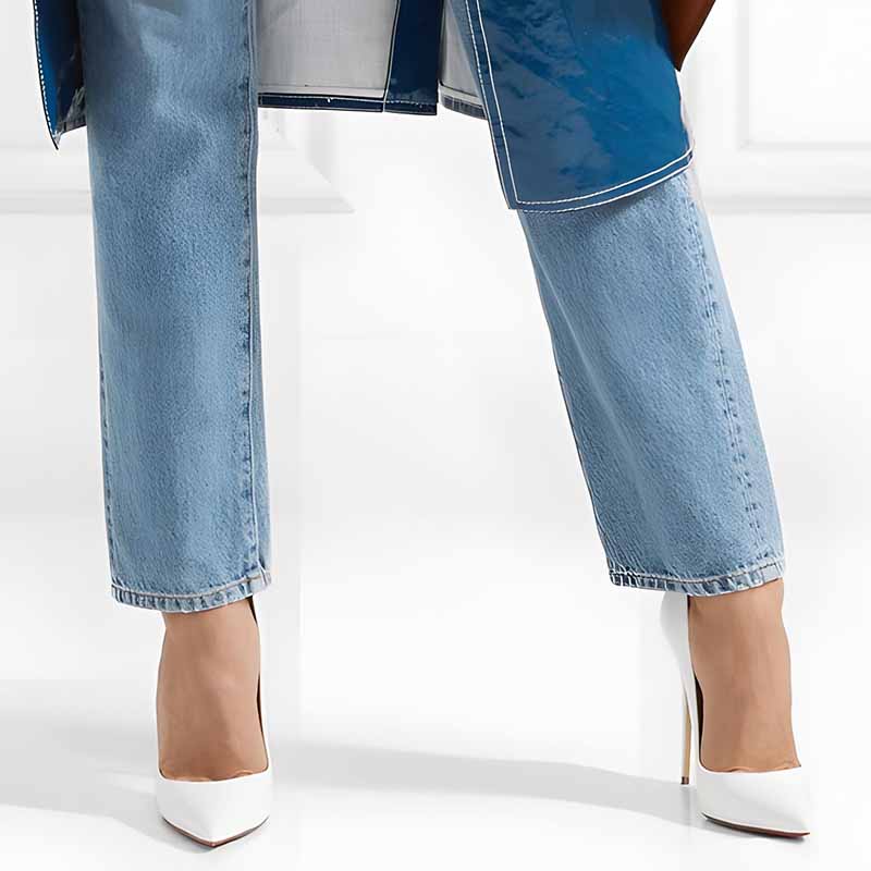 4.72 Inch Point Toe High Heel Prom Pumps | Women’s Dress Shoes for Formal Events