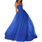 Sweetheart Ball Gown Prom Dress Tulle Long Women Formal Evening Gowns