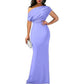 Off-The- Shoulder Bodycon Prom Dress Long Bridesmaid Dress Formal Evening Dress