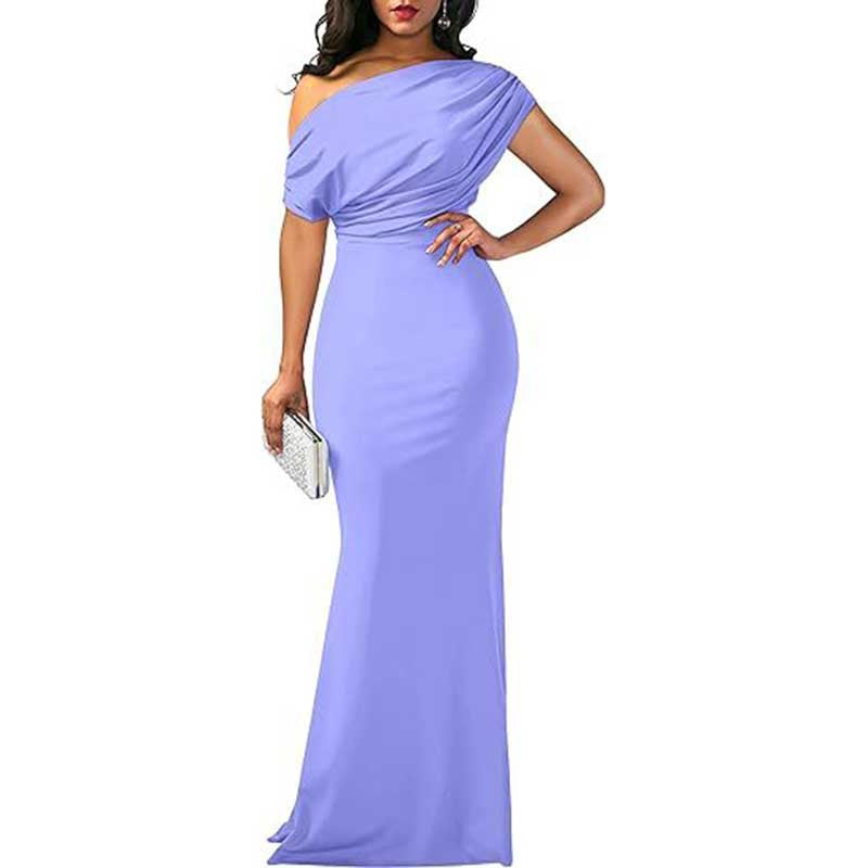 Off-The- Shoulder Bodycon Prom Dress Long Bridesmaid Dress Formal Evening Dress