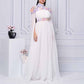 Women's Sheer Cape Embroidery Tulle Prom Dress Wedding Cocktail Dress