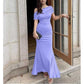 Off-The- Shoulder Bodycon Prom Dress Long Bridesmaid Dress Formal Evening Dress