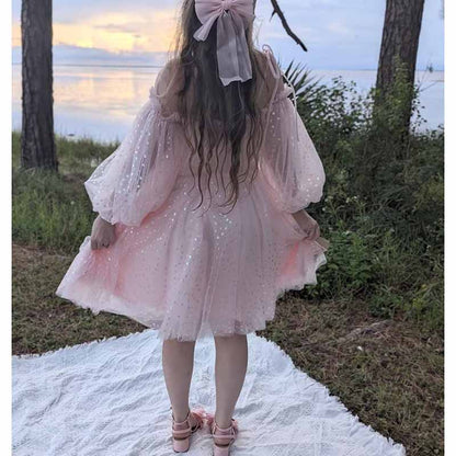 Tulle Homecoming Dresses Puffy Sleeve Sweetheart Short Prom Dresses Party Gowns