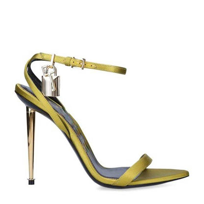 Women's Ankle Strap Shoes High Heeled Summer Sandals