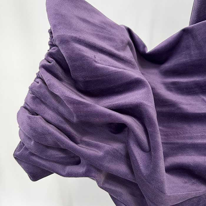 Purple Brushed Top & Midi Skirt Set – Two Piece Women’s Fashion Outfit