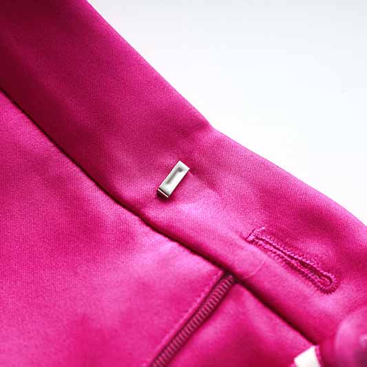 Women Loose fit Rose Blazer + Bra + Mini Skirt 3 Pieces Suit