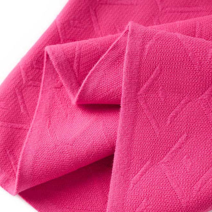 Hot Pink Knit Midi Dress