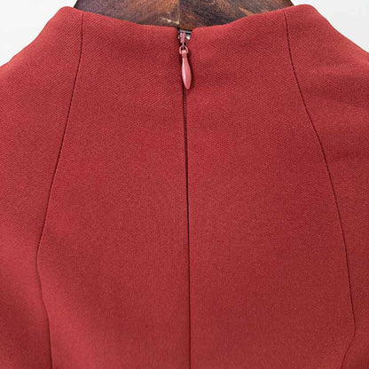 Crystal Embellished Cape Maxi Dress – Crossover Chest Flap Formal Gown