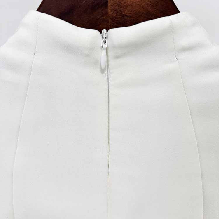 Crystal Embellished Cape Maxi Dress – Crossover Chest Flap Formal Gown