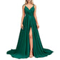 Sleeveless Split Bridesmaid Dresses Cocktail Prom Dress Long Wedding Guest Dresses