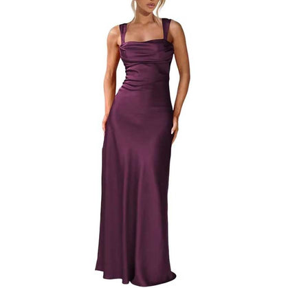 Satin Long Prom Dresses – Spaghetti Strap Styles for Any Theme