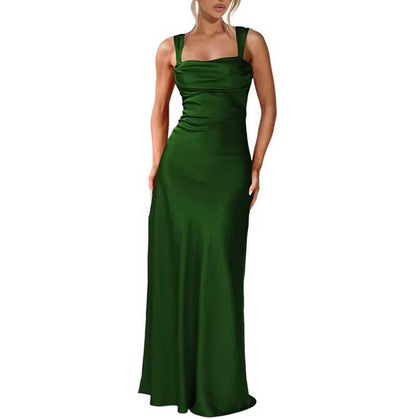 Satin Long Prom Dresses – Spaghetti Strap Styles for Any Theme