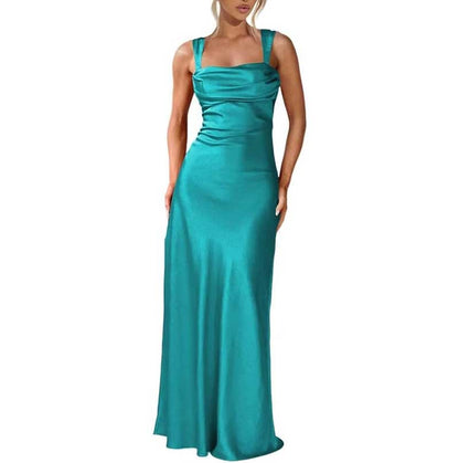 Satin Long Prom Dresses – Spaghetti Strap Styles for Any Theme