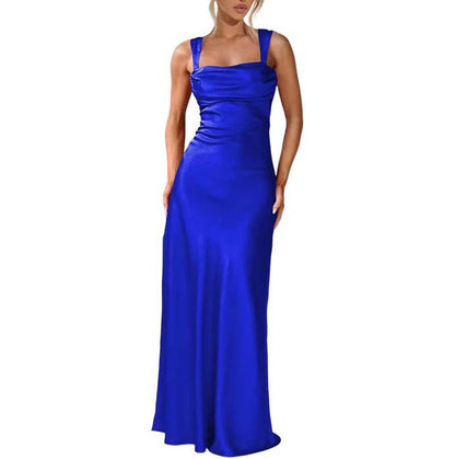 Satin Long Prom Dresses – Spaghetti Strap Styles for Any Theme