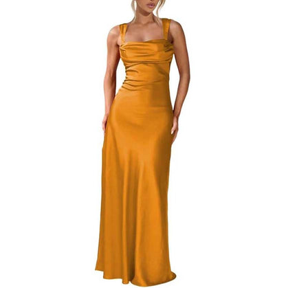 Satin Long Prom Dresses – Spaghetti Strap Styles for Any Theme