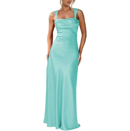 Satin Long Prom Dresses – Spaghetti Strap Styles for Any Theme