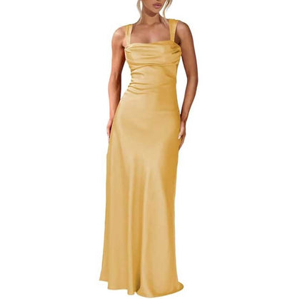 Satin Long Prom Dresses – Spaghetti Strap Styles for Any Theme