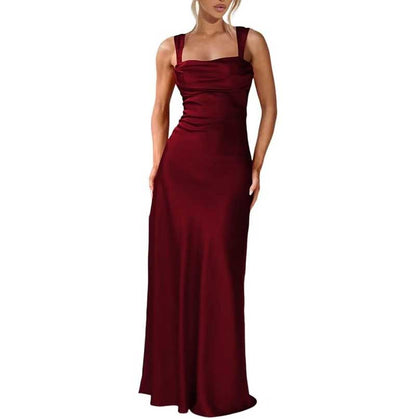 Satin Long Prom Dresses – Spaghetti Strap Styles for Any Theme