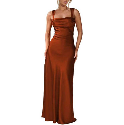 Satin Long Prom Dresses – Spaghetti Strap Styles for Any Theme