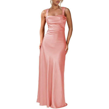 Satin Long Prom Dresses – Spaghetti Strap Styles for Any Theme