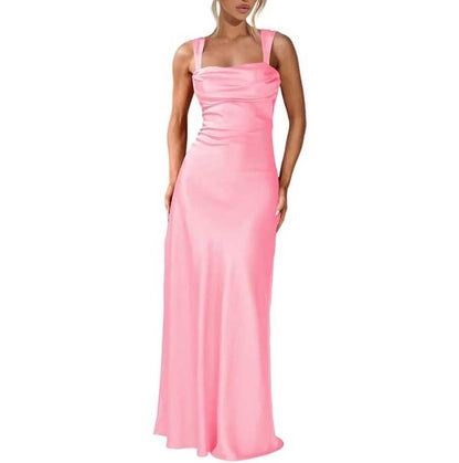 Satin Long Prom Dresses – Spaghetti Strap Styles for Any Theme