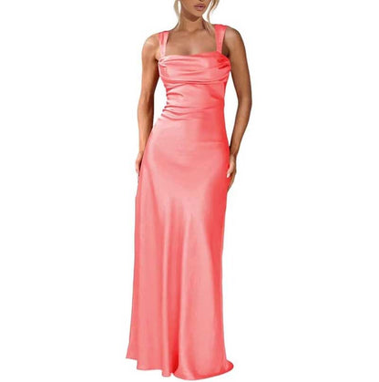 Satin Long Prom Dresses – Spaghetti Strap Styles for Any Theme