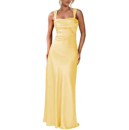 Satin Long Prom Dresses – Spaghetti Strap Styles for Any Theme