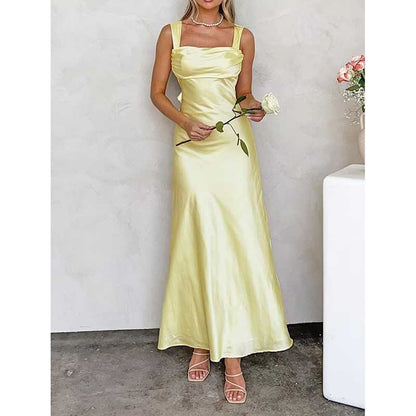 Satin Long Prom Dresses – Spaghetti Strap Styles for Any Theme