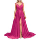 Sleeveless Split Bridesmaid Dresses Cocktail Prom Dress Long Wedding Guest Dresses