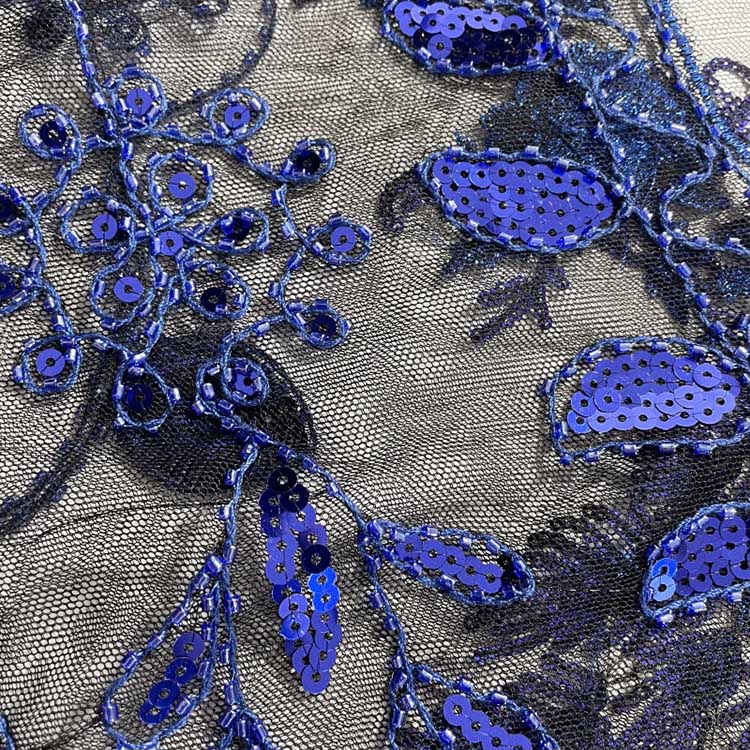 Sequin Shawl Peacock Pattern Shawl Evening Shawl Beaded Scarf