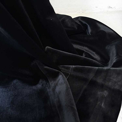 Long Black Beaded Dress Long Sleeve Satin Mermaid Ball Gown