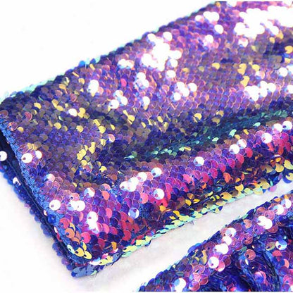 Women's Sequin Mini Dress Long Sleeves Colorful Cocktail Dress