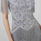 Sparkly Event Dress Sequins Fringed 1920s Dress