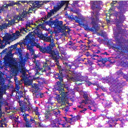 Women's Sequin Mini Dress Long Sleeves Colorful Cocktail Dress