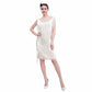 1920s Flapper Dress Fringe Sequin Event Dress