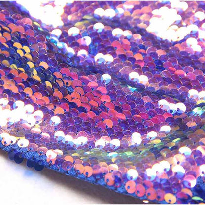 Women's Sequin Mini Dress Long Sleeves Colorful Cocktail Dress