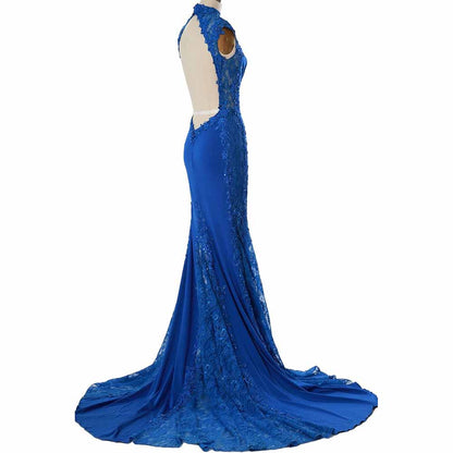 Women Mermaid Sequin Evening Gown Wedding Gown Bride Prom Formal Event Dress