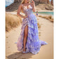 Off The Shoulder Tiered Tulle Prom Dress Corset Long Split Mermaid Evening Formal Gowns