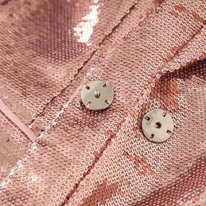 Sequin blazer with matching Shorts Suit