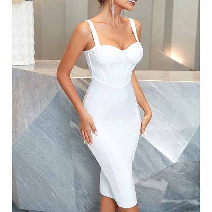 Women's Celebrity Bandage Bodycon Dress Strap Party Pencil Dress Cocktail Party Dress